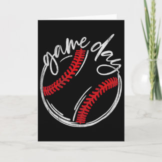 Tarjeta Vender Vida De Softbol El Día Del Juego Para Mamá 