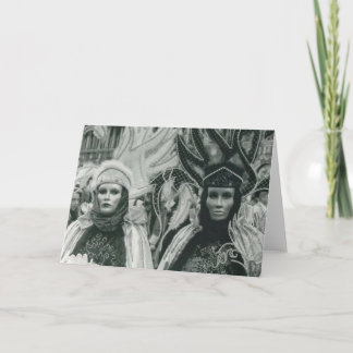 Tarjeta Venecia Carnvale