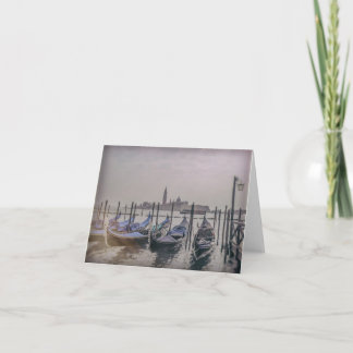 Tarjeta Venecia Vintage