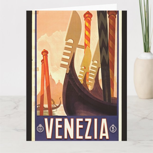 Tarjeta Venezia 1920 (Anverso)