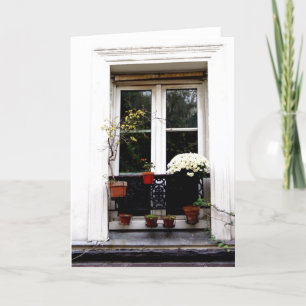 Tarjeta Ventana blanca