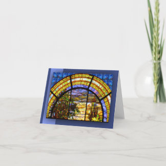 TARJETA VENTANA DE IGLESIA