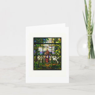 Tarjeta VENTANA DE IGLESIA - Buen Pastor