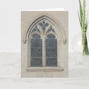 Tarjeta "Ventana de la Iglesia Metodista de Minneapolis" Q