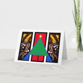 Tarjeta Ventanas de vidrio manchadas por Bruce Tunis