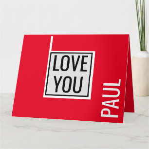 Tarjeta Ventilaciones de moda que te amo personalizado min