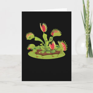 Tarjeta Venus Flytrampa Carnivorous