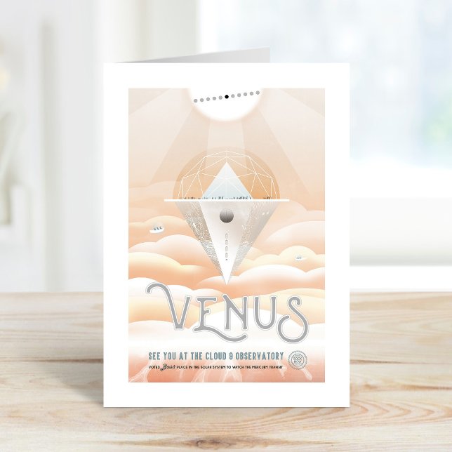 Tarjeta Venus | Visiones del futuro de la NASA (Subido por el creador)