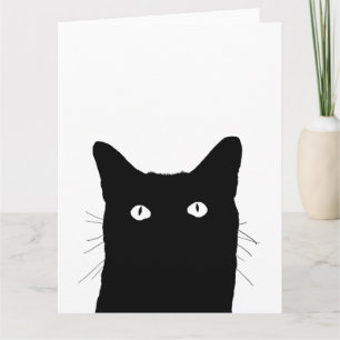 Tarjeta Veo el gato hacer clic para escoger su fondo del