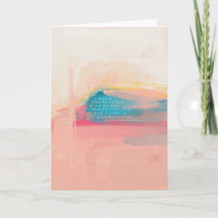 Tarjeta "Ver la luz en todo"