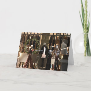 Tarjeta Ver Ventana Temporada de Festividades de Navidades