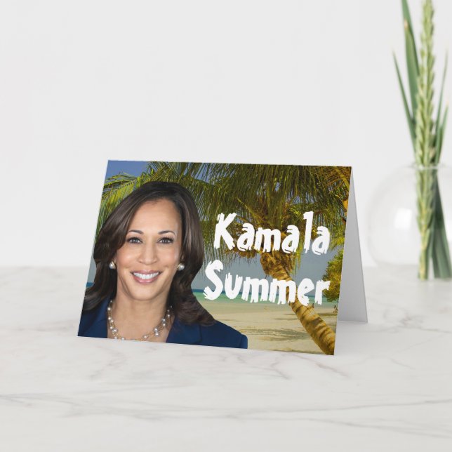 Tarjeta Verano de Kamala 2024 (Anverso)