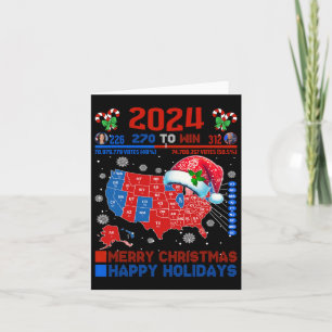 Tarjeta Verdadera Navidad en el mapa electoral de 2024 Tru
