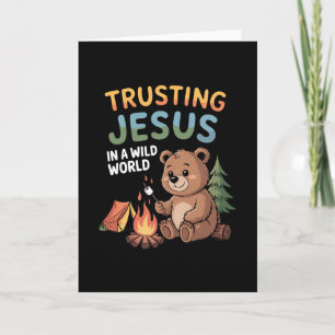 Tarjeta Verdadero Norte Vbs Confiando en Jesús En Un Mundo