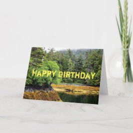 Tarjeta Verdant Views Birday Card