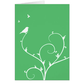 Tarjeta verde de la paz