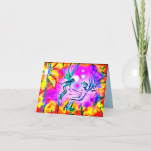 TARJETA VERDE DE VERGÜENZA DE TRUBELIEVE FAERIES