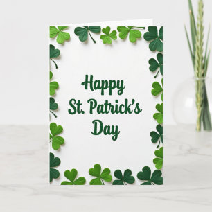 Tarjeta Verde del Día de San Patricio
