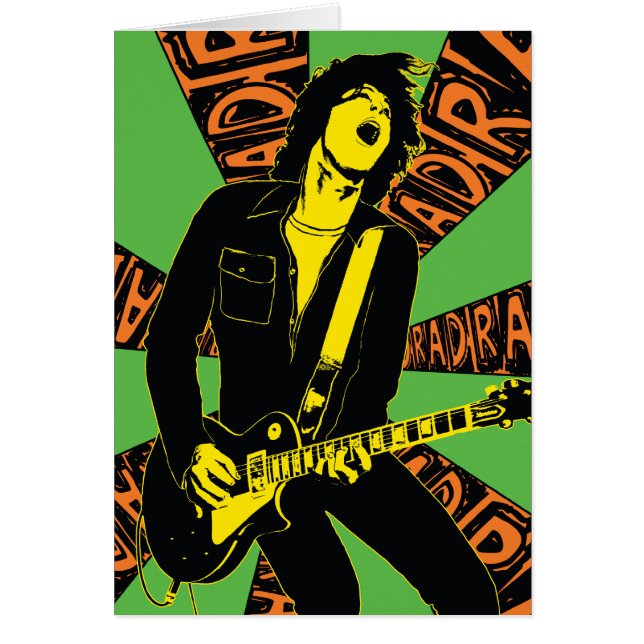 Tarjeta verde del Rad (Frente)