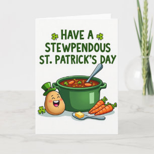 Tarjeta Verde Día Estupendo