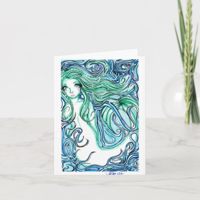 Tarjeta Verde marino (Anverso)