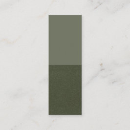 Tarjeta verde Moss de media textura - Personalizab