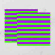 Verde Psicodélico Eléctrico Púrpura Y Harlequino