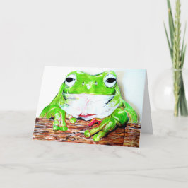 Tarjeta Verde Rana