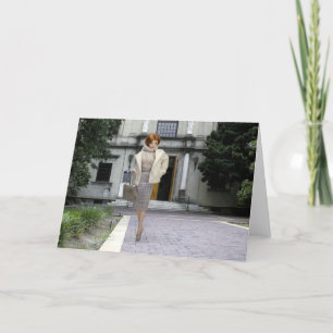 Tarjeta Verdi, biblioteca de Julia Ideson en Houston,