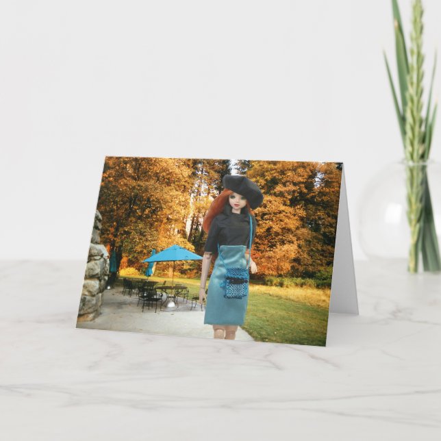 Tarjeta Verdi, patio del hotel de Ahwahnee, Yosemite (Anverso)