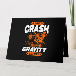 Tarjeta Verificaciones de Gravedad Aleatorias - Motocross