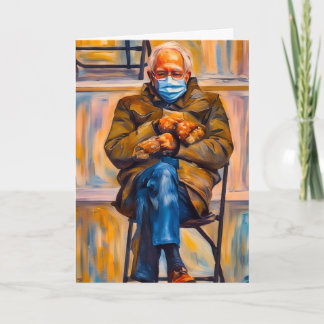 Tarjeta Vermont Bernie Sanders Mittens Card