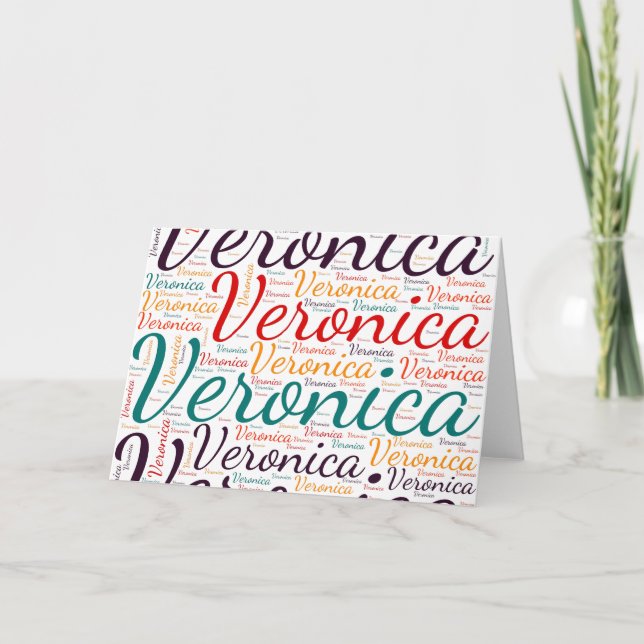 Tarjeta Veronica (Anverso)