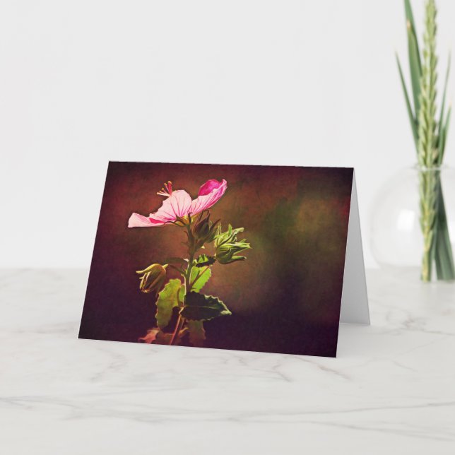 Tarjeta Verse Isaiah 60 de la Biblia Rosa de Rock (Anverso)