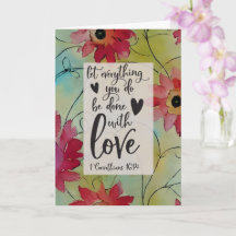 Versículo Bíblico 1 Corintios 16 14 Todo en Amor