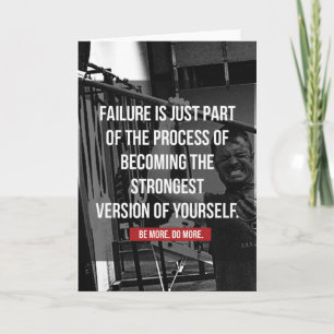 Tarjeta Versión Más Fuerte De Tu Propio Motivación De Tall
