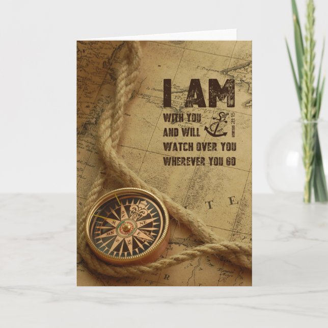 Tarjeta Verso de la biblia cristiana Génesis 28 (Anverso)