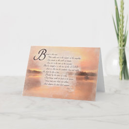 Tarjeta Verso de la biblia del 1:1 de los salmos