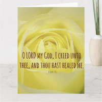 Verso de la biblia sobre la cura