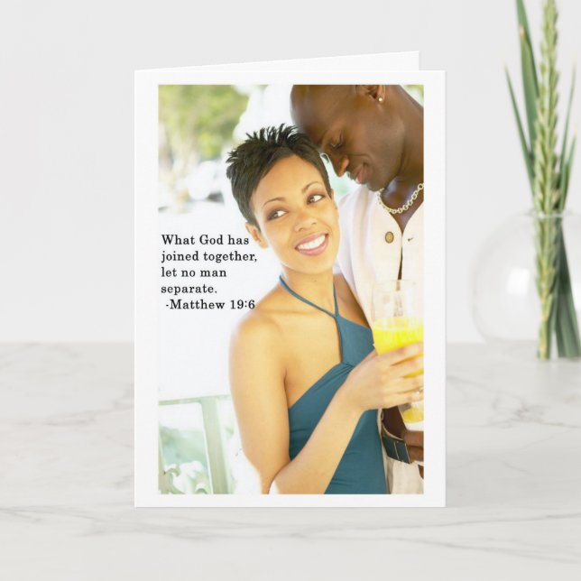 Tarjeta Verso del amor en el aniversario (Anverso)