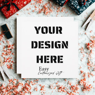 Tarjeta vertical de 5,25" x 5,25"