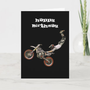 Tarjeta vertical moto-transversal aérea