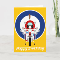 Vespa de la blanco de la MOD