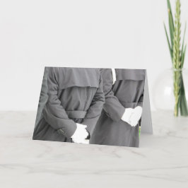 Tarjeta Vestido A para bomberos, en blanco dentro de 3