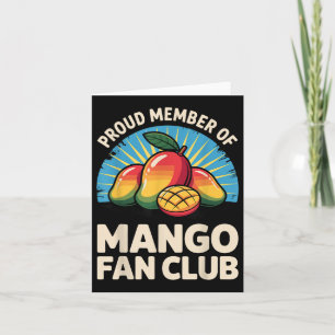 Tarjeta Vestido De Mango Para Hombres Mujeres Niños Fruta 