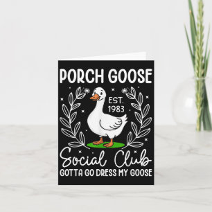 Tarjeta Vestido de Porch Goose Social Club Gotta Go Dress 
