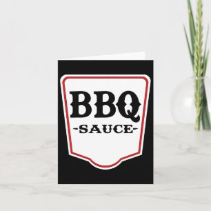 Tarjeta Vestido De Salsa Bbq Para Niños