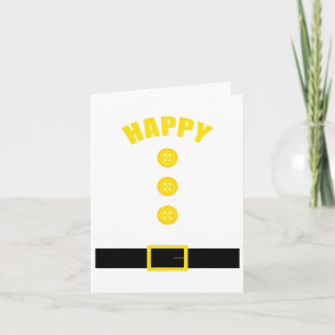 Tarjeta Vestido enano - Idea de regalo de Halloween divert