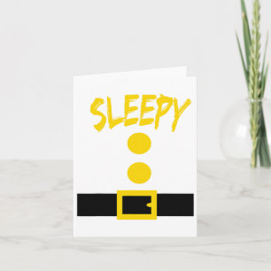 Tarjeta Vestido enano - Idea de regalo de Halloween divert