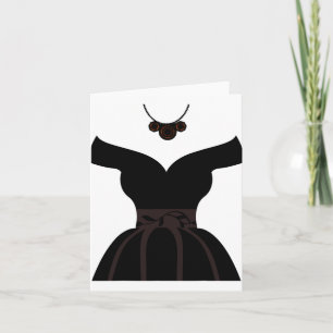 Tarjeta Vestidos bodas duchas de novias graciosas gráficas